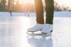 ice skating Renville, Danube, Redwood Falls